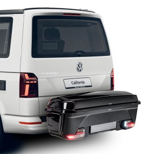 CAJA trasera para enganche de remolque, Caja de transporte, Maletero, MFT BackBox, Portaequipajes tipo caja para enganche de remolque