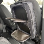 Organizador de asientos para todos los autobuses, uso universal, GRIS, NEGRO