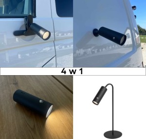 Lámpara de camping multifuncional con imán, linterna VW Multivan, VW California