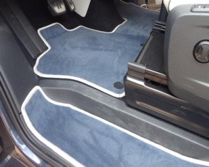 Alfombrillas de tela VW ID Buzz Pro I, velour, segunda fila de asientos, maletero, umbrales de puertas