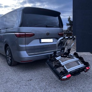 Portabicicletas eléctrico para autobuses, para 4 bicicletas - Nuevo Multivan, Multivan T7