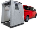 Carpa trasera, cabina de ducha Ford Tourneo Custom Transit - GRIS - montaje magnético