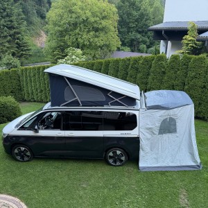 Carpa trasera, Cabina de ducha Volkswagen Nuevo Multivan, Multivan T7 Familiar, Nueva California T7- GRIS - montaje magnético