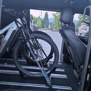 Soporte para bicicleta, Sistema de fijación para bicicletas, Soporte para bicicletas, Portaequipajes interior - Mercedes VClase, Clase V, Vito, Viano, Marco Polo