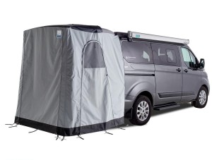 Tienda trasera, FORD Transit / Nugget / Cabina de ducha personalizada - GRIS - instalación magnética