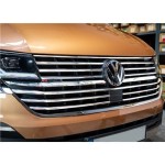 Moldura de parrilla delantera cromada SET - Volkswagen T6.1