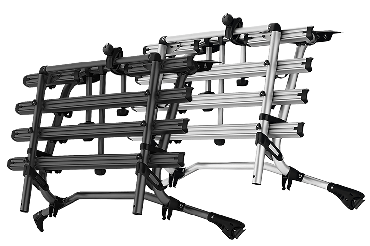 Bagażnik rowerowy do VW California, VW Multivan, VW Caravelle- Srebrny